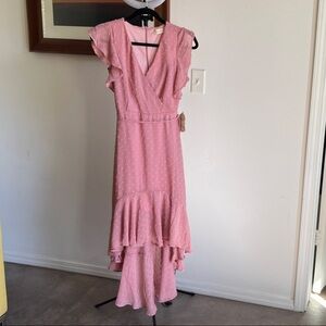 Altar'd State Florentina dress in Rose